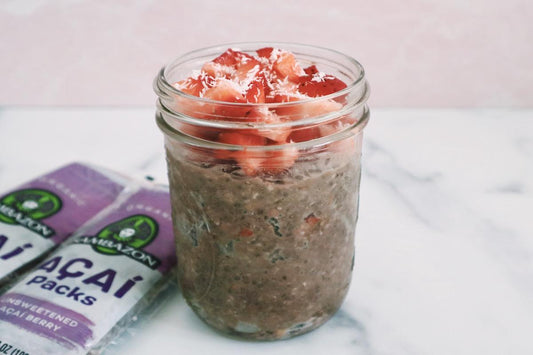 Açaí Overnight Oats 