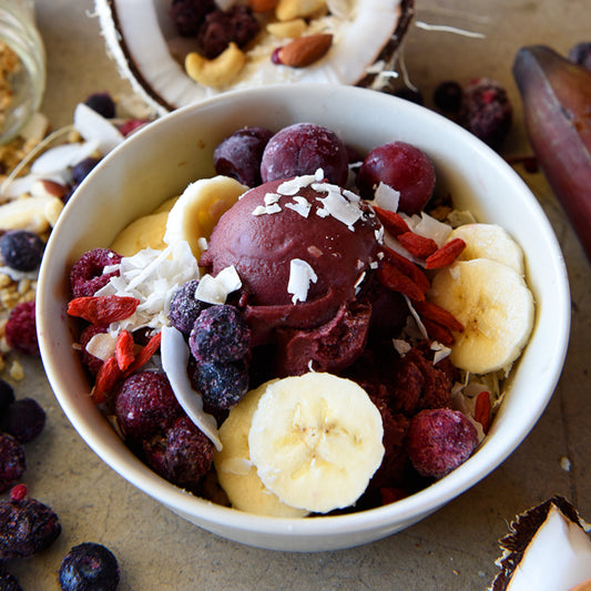 Scoopable Sorbet Açaí Bowl Recipe