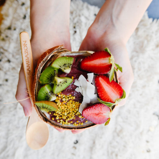 Zero Waste Coconut Acai Bowl Recipe for Earth Day