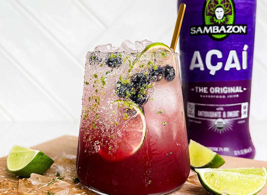 Summer Berry Smash Açaí Mocktail