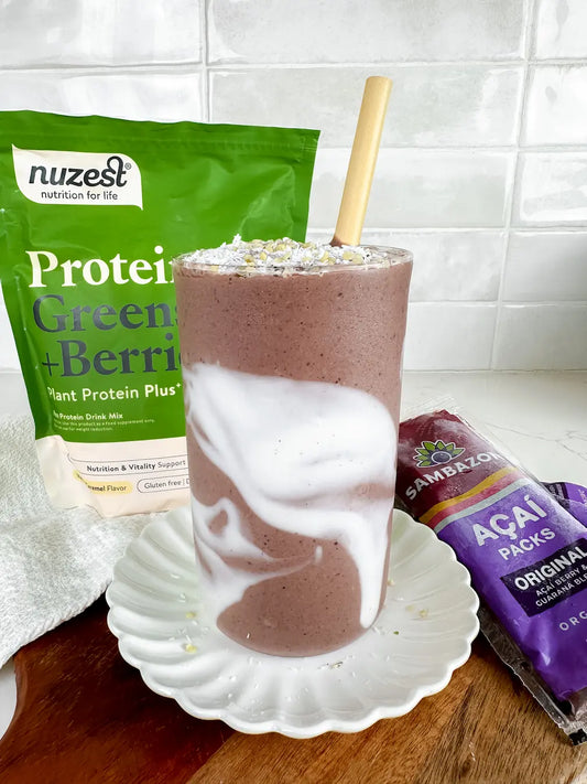 Mango Açaí Protein Smoothie Recipe