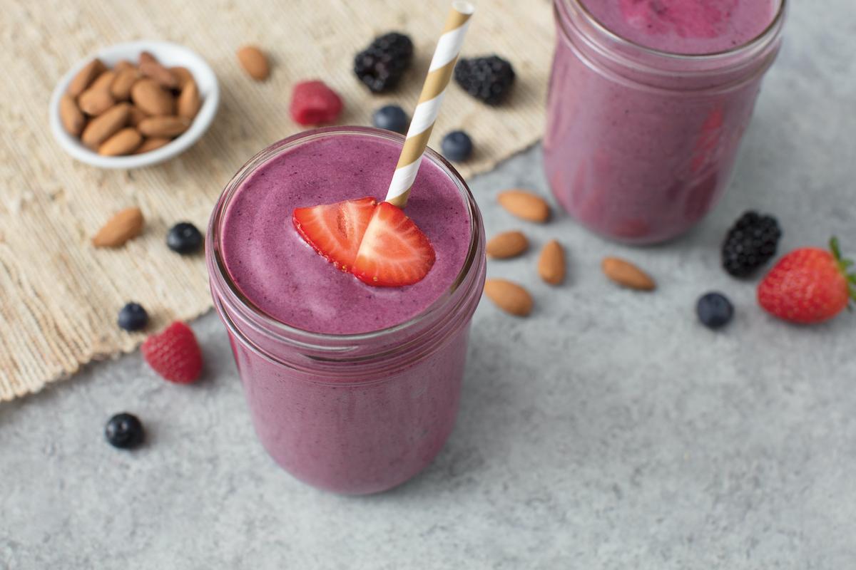 Mixed Berry Smoothie Cubes