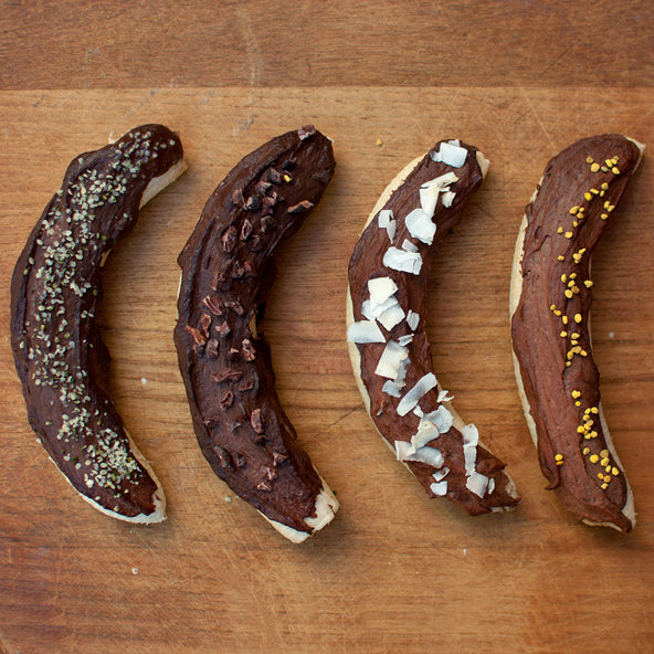 Chocolate Covered Bananas Snack Treat