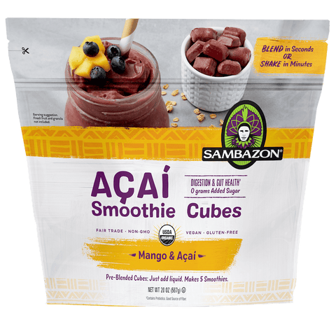 mango acai smoothie cubes