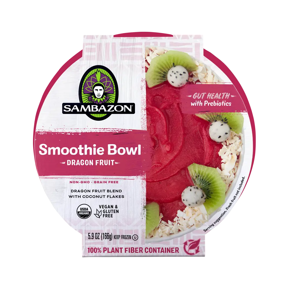 Dragon Fruit Frozen Smoothie Bowl